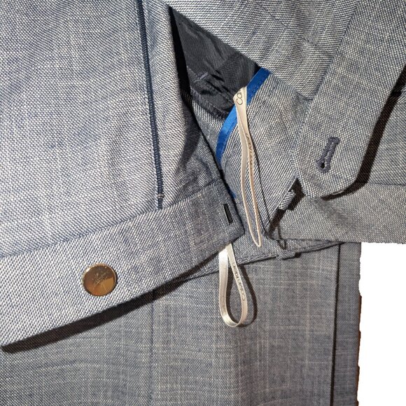 Calvin Klein Gray Modern Suit Blazer(size14) and Pants (size 16) set - Picture 9 of 10